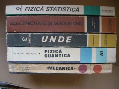 Cursul de fizica Berkeley, 5 volume foto