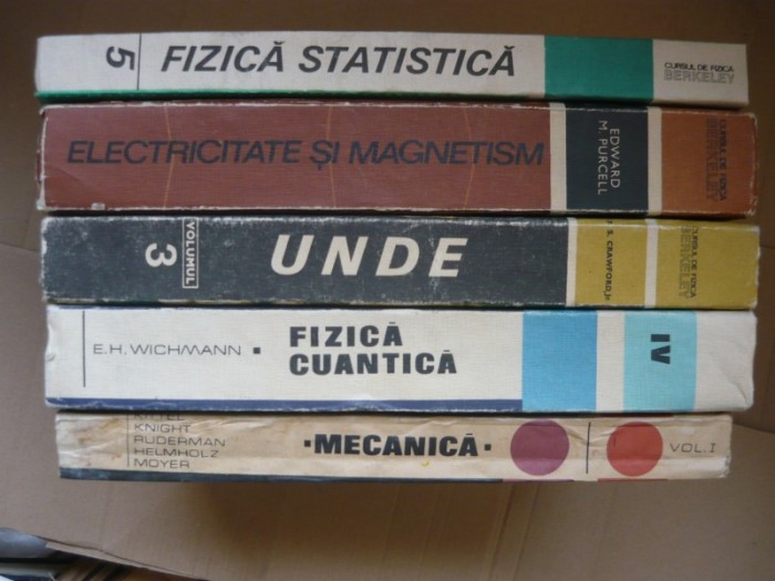 Cursul de fizica Berkeley, 5 volume
