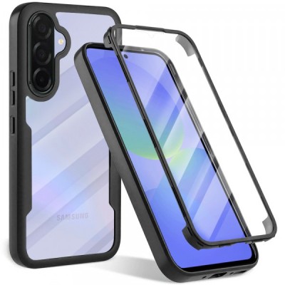 Husa pentru Samsung Galaxy A56 A566 / A36 A366, Techsuit, ColorVerse 360, Neagra foto