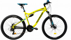 Bicicleta Mtb Dhs 2745 480Mm Galben Aprins 27.5 Inch foto