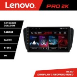 Navigatie Seat Ibiza 2008-2014 Lenovo Kit-246 8 core QLED 2K 4+64 360 Android Waze USB Navigatie Internet Youtube Radio CarStore Technology