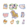 Set 10 puzzle-uri prietenii de la ferma (18-36 luni), Hape