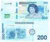 Honduras 200 Lempiras 2023 2026 P-115 UNC Bertha Isabel Flores