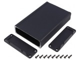 Carcasă Aluminiu Neagră IP54 104x160x32mm