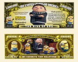 !!! SUA = FANTASY NOTE (TJ6) = DESENE ANIMATE : THE RISE OF GRU - 2024 - UNC
