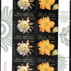 MEXIC 2008, Flora, MNH, serie neuzata