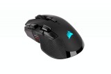 MOUSE CORSAIR, &quot;IRONCLAW RGB&quot;, gaming, cu fir | wireless, USB | BT| 2.4GHz, 18000 dpi, 10/1, iluminare, butoane programabile, mod triplu de conectare,