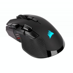 MOUSE CORSAIR, &quot;IRONCLAW RGB&quot;, gaming, cu fir | wireless, USB | BT| 2.4GHz, 18000 dpi, 10/1, iluminare, butoane programabile, mod triplu de