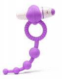 Inel Penis Cu Dop Anal Si Vibratii Play Candi Blow Pop, Outlet