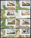 Bhutan 1985 - Păsări - 200 de ani de la nașterea lui John J. Audubon, NDT, MNH, Nestampilat