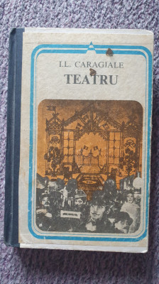 Teatru, I.L. Caragiale, 1980, 284 pagini, editura Minerva foto