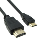 Cablu mini HDMI - HDMI DeTech, 1.5m, tata, calitate deosebita, ambalaj individual