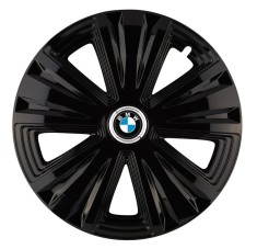 Set 4 capace roti Glory negru R14 pentru gama auto BMW
