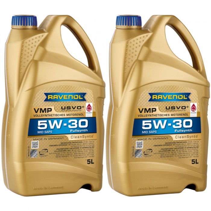 Pachet 10 Litri ulei Ravenol VMP USVO 5W30