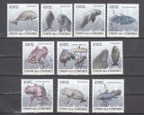 A12 S2 12 - Timbre foarte vechi - Comore - animale marine, Fauna, Stampilat