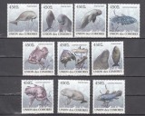 M2 TS1 12 - Timbre foarte vechi - Comore - animale marine, Fauna, Stampilat