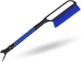 Cumpara ieftin Perie zapada cu racleta gheata PREMIUM, pentru masina, SUV si camion, negru/albastru - CN