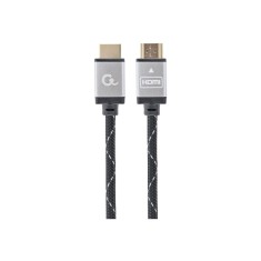 Gembird CCB HDMIL 1M Cablu HDMI High Speed cu Ethernet, 1m, Select Plus Series, braided, gold plated