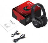 Casti Audio TECKNET B-922 Wireless - NOI (Sigilate), Casti Over Ear, Active Noise Cancelling