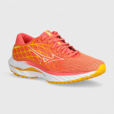 Mizuno pantofi de alergat Wave Inspire 20 culoarea portocaliu, J1GD2444