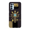 Husa compatibila cu Oppo A55, Viceversa, model Sheikah Slate Zelda, Silicon, TPU, Transparent, Carcasa