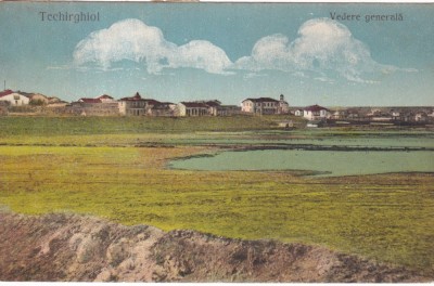 Techirghiol. Vedere generala (circulata 1926) foto