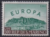 San Marino 1961 - Europa, neuzat