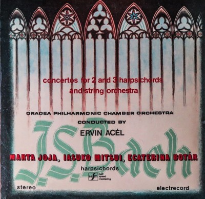 2 Vinyl Wagner Johann Sebastian Bach /Oradea Philharmonic Chamber Orchestra,1987 foto