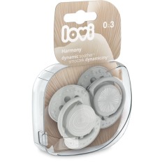 LOVI Harmony 0-3m suzetă 2 buc