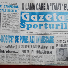 Ziar Gazeta Sporturilor 13 11 1995