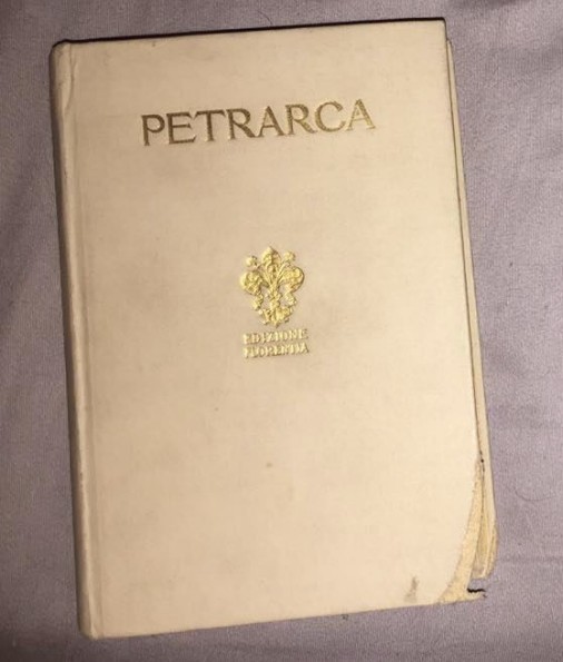 Francesco Petrarca LE RIME ed. critica in limba italiana