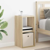 vidaXL Noptieră Stejar Sonoma 30,5 x 27 x 59,5 cm Lemn compozit 8000616