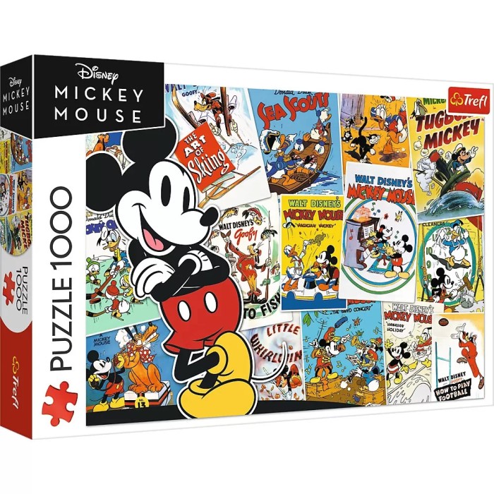 Puzzle Trefl 1000 Disney Lumea Lui Mickey
