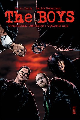 The Boys Oversized Hardcover Omnibus Volume 1 Signed foto