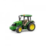 Tractor Bruder John Deere 5115M, Jucarie Copii, Scara 1:16, Compatibil cu Accesorii Bruder