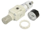 Filtru reductor aer comprimat SMC AW20-F02GH-D, 10 bar, 5 &micro;m interior