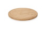 Platou din lemn de bambus diametru 30 cm