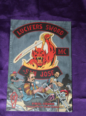 Lucifer&amp;#039;s Sword Motorcycle Club San Jose - benzi desenate roman grafic engleza foto