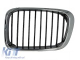 Grilaj stang cromat potrivit pentru BMW Seria 3 E46 sedan/combina 1998-2001/compact 2001-2005 Performance AutoTuning