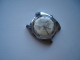 Ceas mecanic Mortima 21 jewels waterproof, super de lux, defect, cheita blocata, Analog, Casual, Otel
