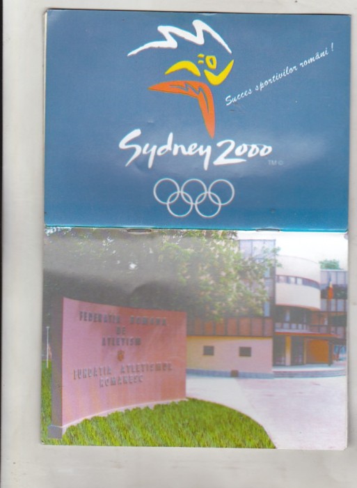 bnk div Pliant Fundatia Atletismul Romanesc - Sidney 2000