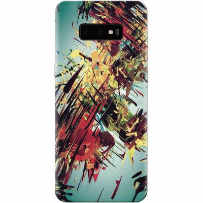 Husa silicon pentru Samsung Galaxy S10 Lite, Complex Abstract Colorful 3D Drawing foto