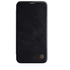 Husa Flip Piele Nillkin Qin Xiaomi Redmi Note 9T 5G - Negru