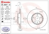 BREMBO 09.8937.11 PRIME LINE - UV Coated Disc frana