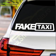 Fake Taxi – Stickere Auto