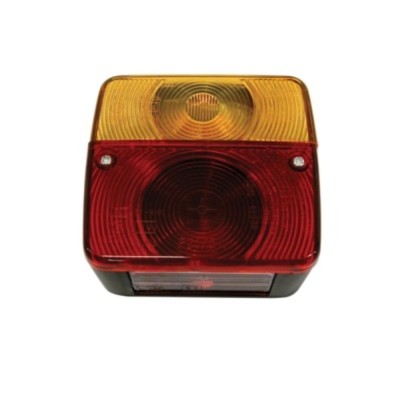Lampa auto BestAutoVest pentru remorca cu 4 functii, 12V, 103x98x47 mm, aprobare ECE, distanta gauri de montare 55mm, 1 buc. AutoDrive ProParts foto