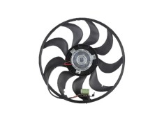 Ventilator radiator GMV racire fara suport SRL, Chevrolet Aveo (T300), 2011-2014, cu pre-rezistor; 405 mm; 3 pini,