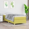 VidaXL Cadru de pat fără saltea, verde, 100x200 cm, textil