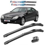 Cumpara ieftin Ștergătoare TeamCar&reg; Mercedes-Benz C/CL203 Coup&eacute; 2001&ndash;06/2003 (pre-facelift) &ndash; Set față Flat