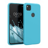 Husa pentru Google Pixel 4a, Silicon, Verde, 52622.223, kwmobile, Carcasa